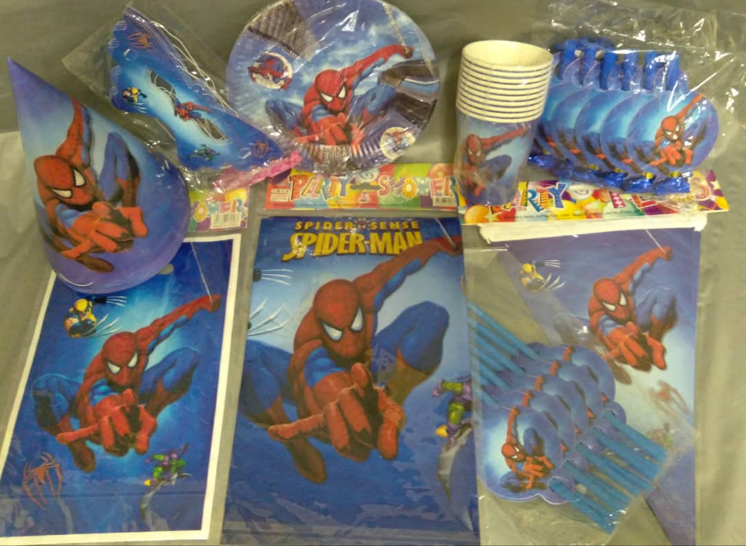 spiderman-party-pack-set